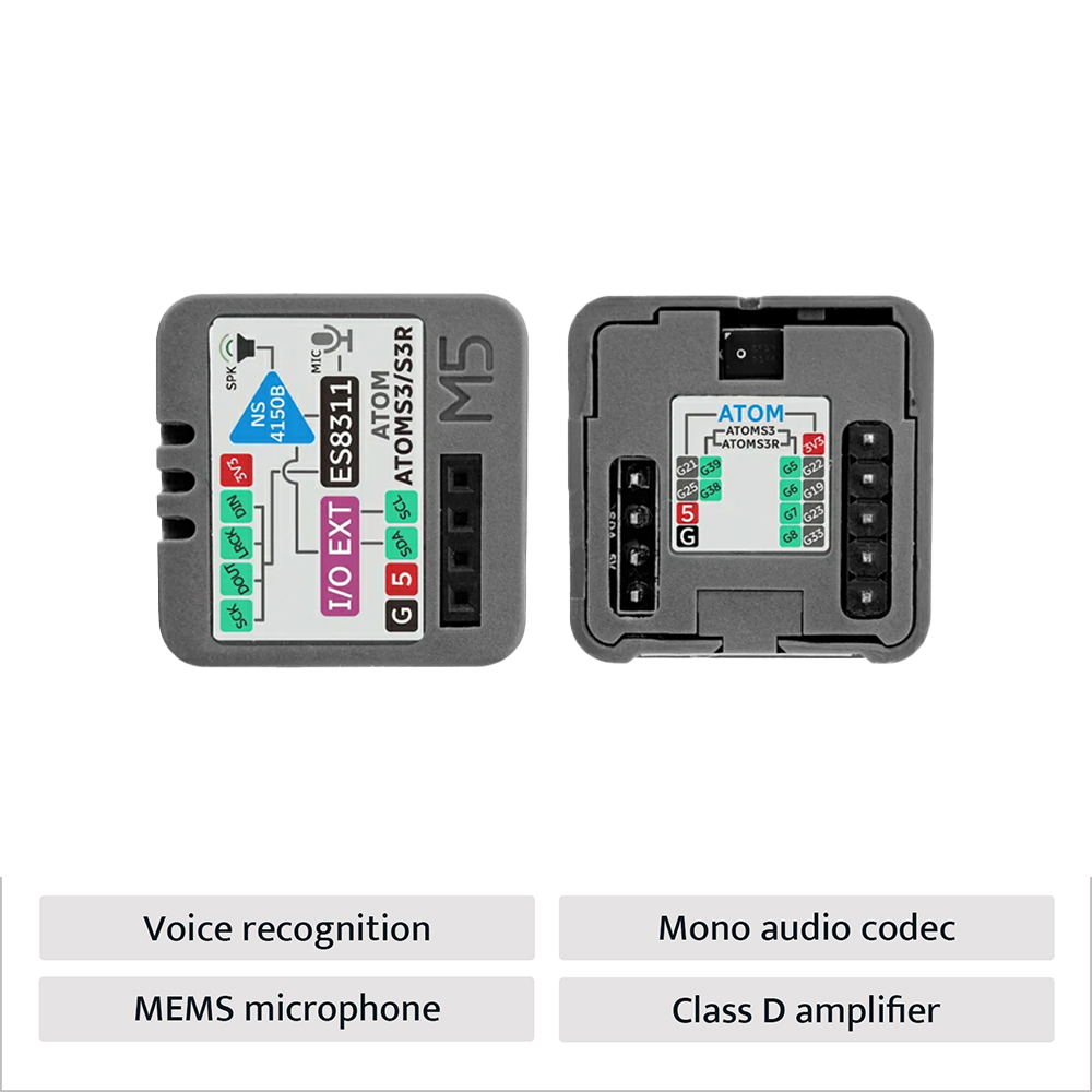 M5Stack Atomic Voice Base ES83 - Microphone Module ulasan dan harga