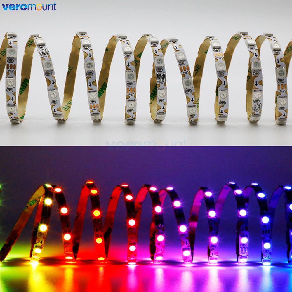6mm Narrow With PCB S Shape Fl - Ws2812B Strip 5V ulasan dan harga