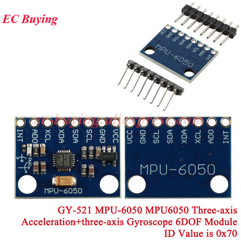 1-10Pcs GY-521 MPU-6050 MPU605 - Mpu6050 ulasan dan harga