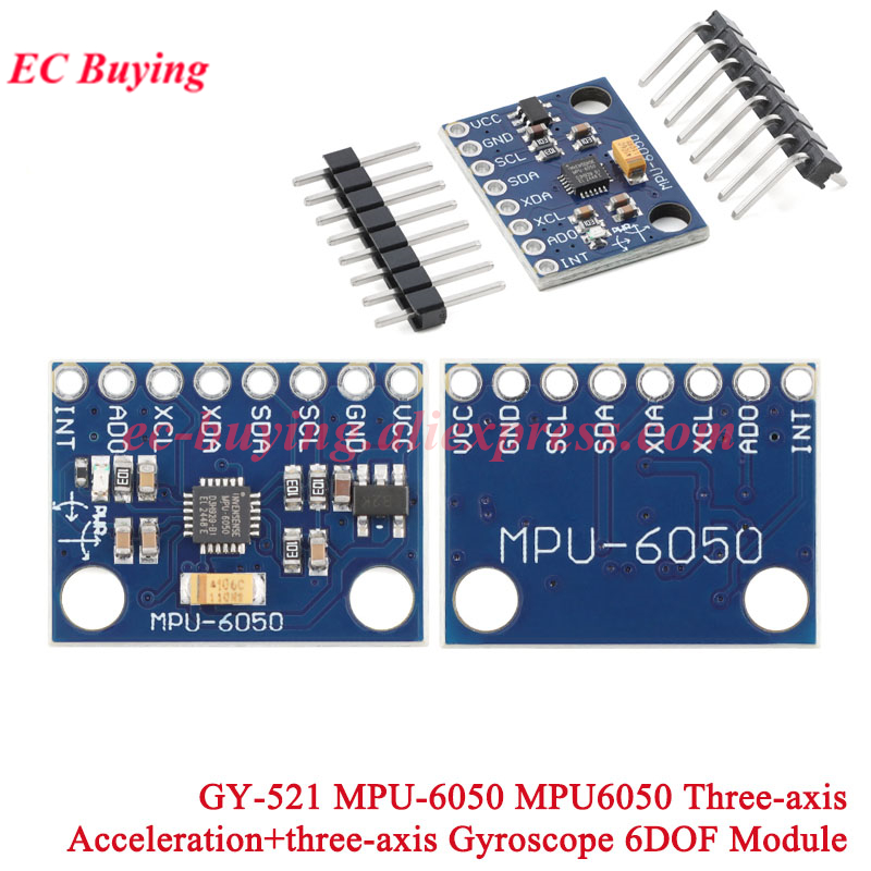 1-10Pcs GY-521 MPU-6050 MPU605 - Mpu6050 ulasan dan harga