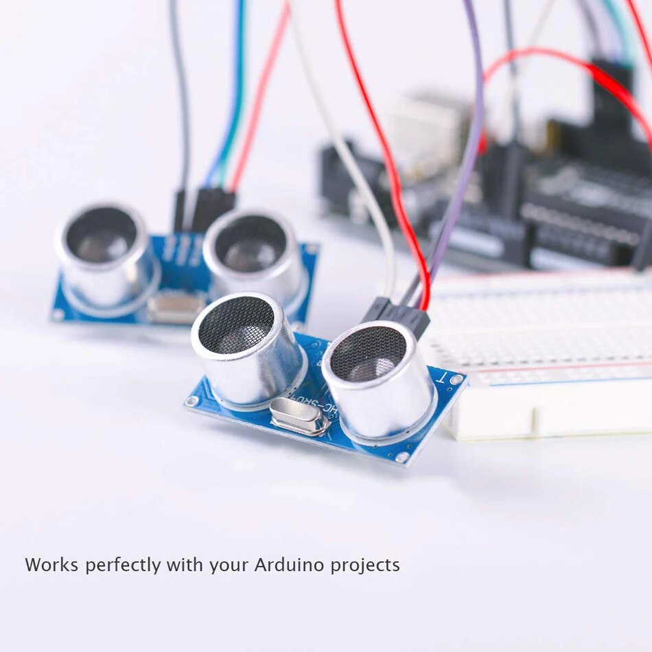 5 ultrasonic modules, MELIFE d - Ultrasonic Sensor Hc-Sr04 ulasan dan harga