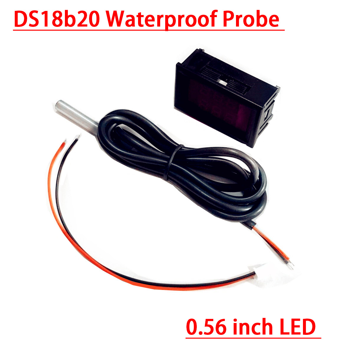 DC 12V 24V DS18b20 LED Digital - Ds18B20 ulasan dan harga