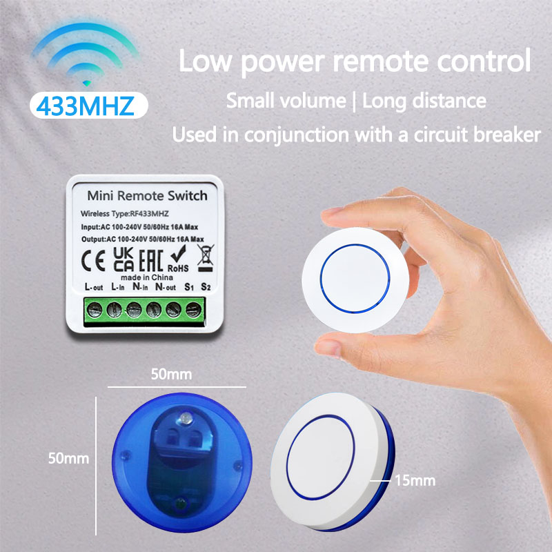 433HMz Wireless Light Switch 1 - Ir Remote Module ulasan dan harga