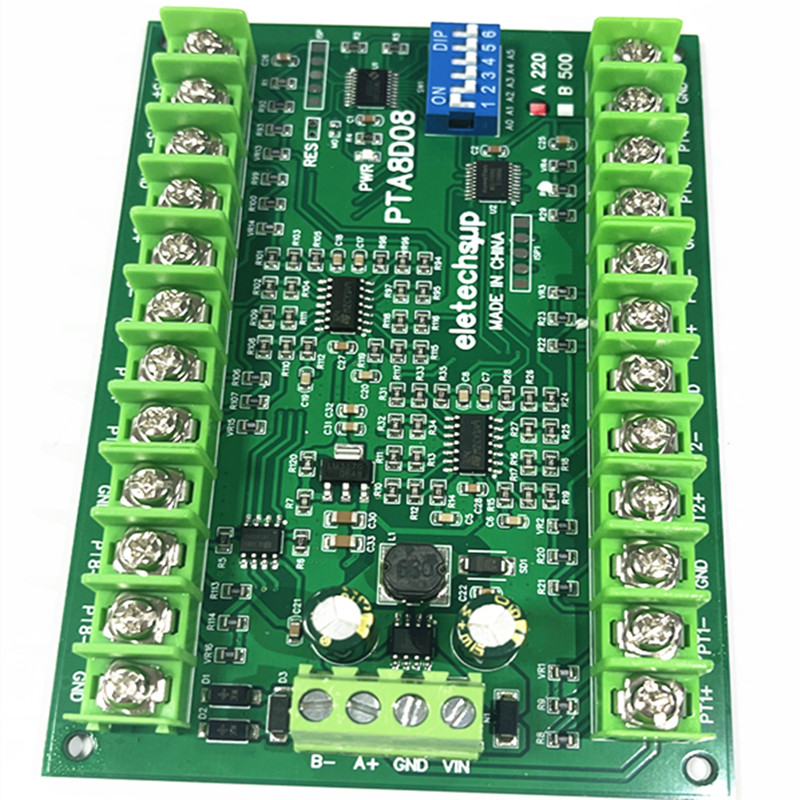 PTA8D08 8AI RS485 Analog Input - Ds18B20 ulasan dan harga