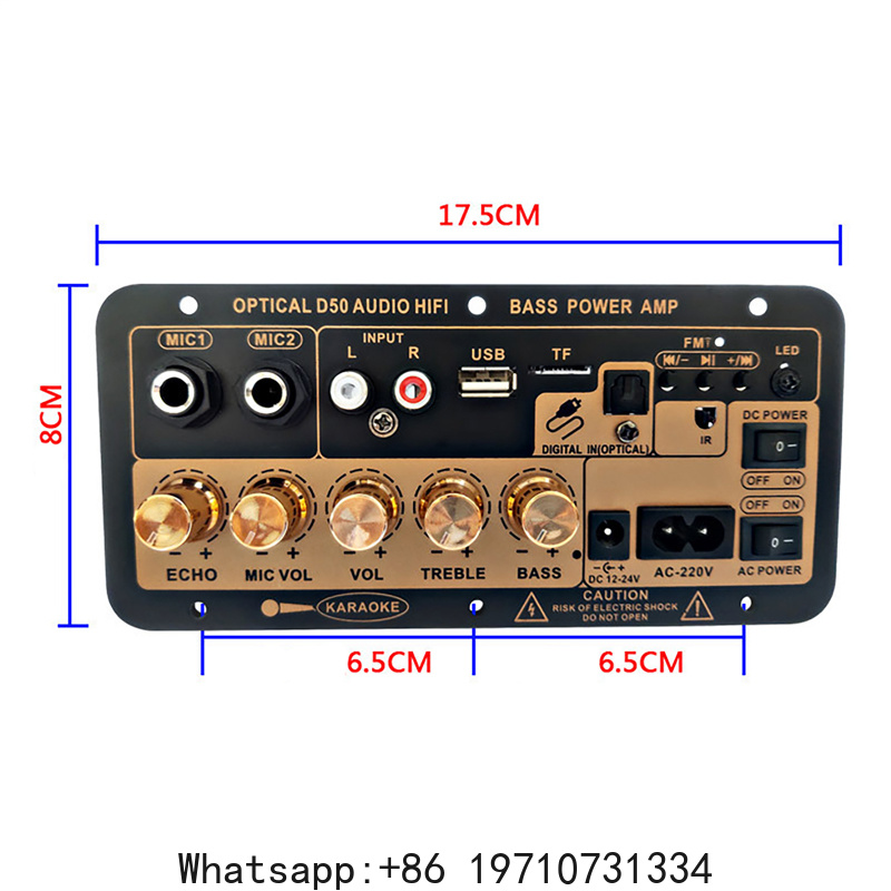 Bluetooth Audio Amplifier Boar - Microphone Module ulasan dan harga