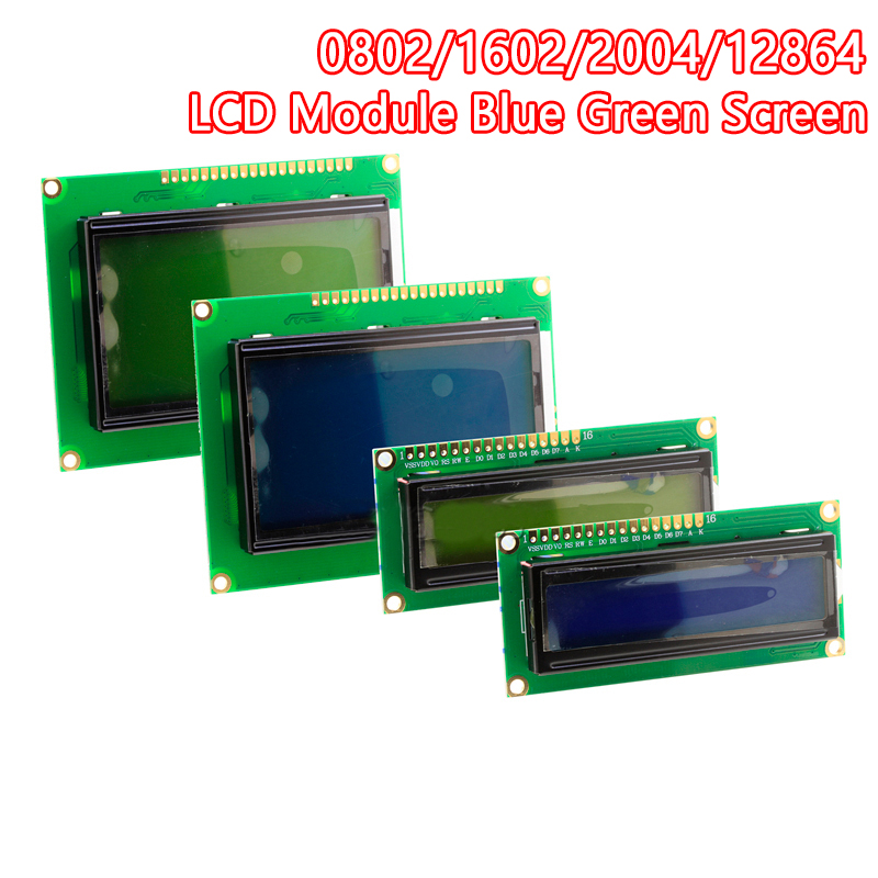 LCD Module Blue Green Screen F - Lcd 1602 ulasan dan harga