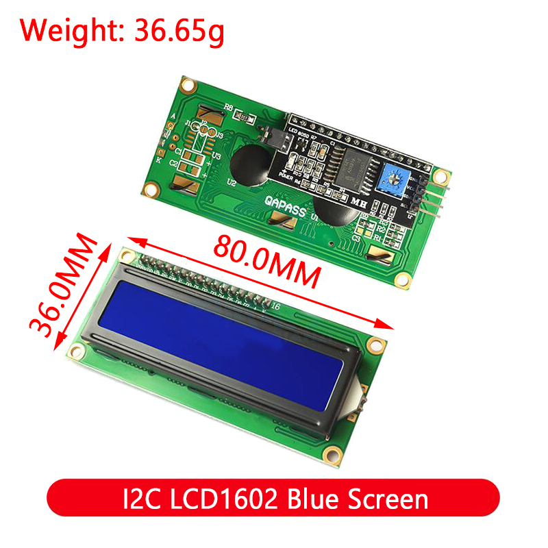LCD Module Blue Green Screen F - Lcd 1602 ulasan dan harga