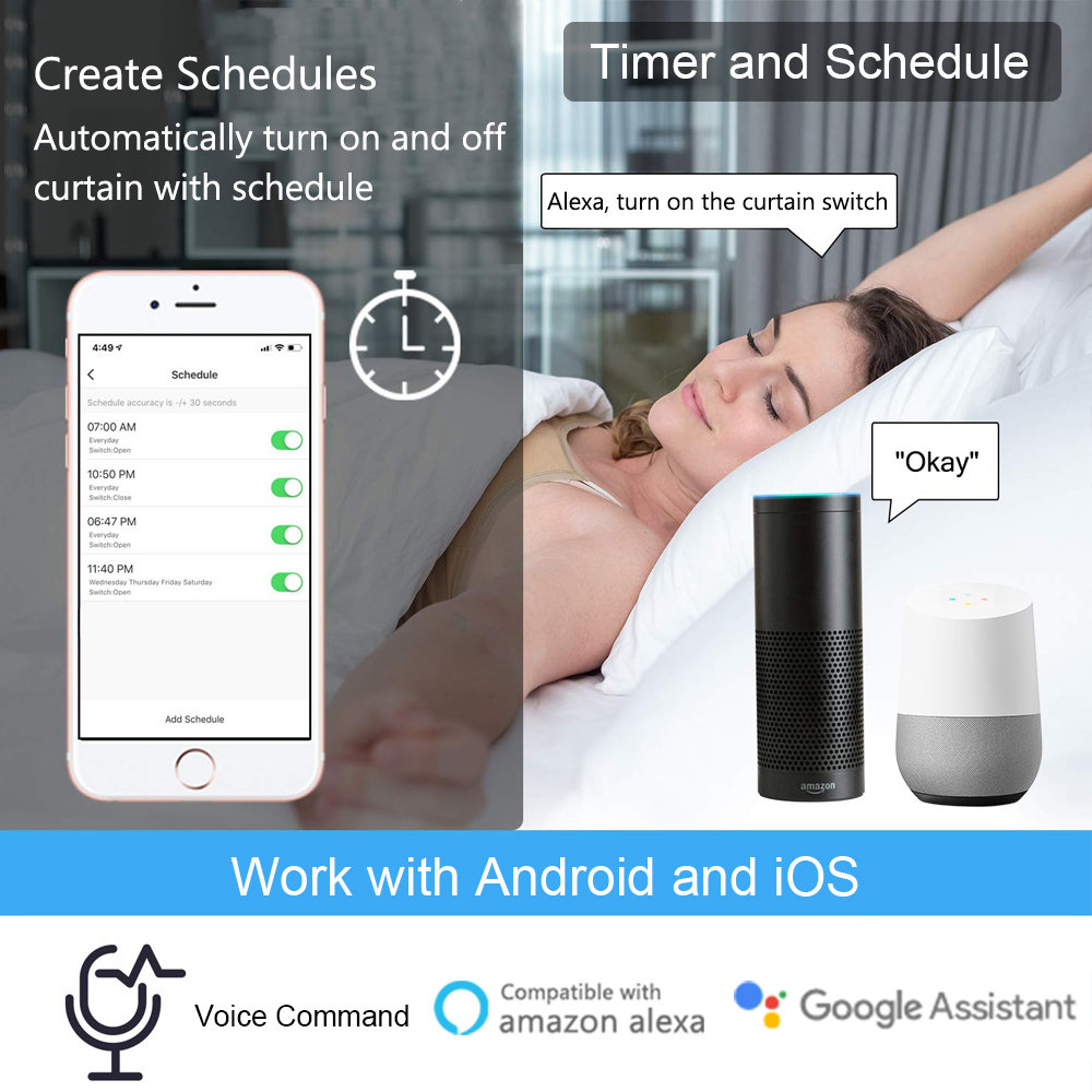 Tuya Smart Life Curtain Switch - Ir Remote Module ulasan dan harga