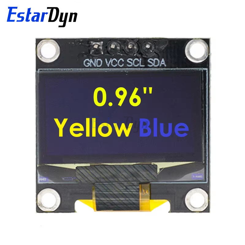 0.96 inch IIC SPI Serial 7/4Pi - Oled Display 0.96 ulasan dan harga