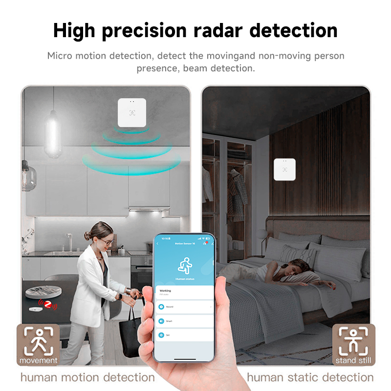 Tuya Smart Life WiFi Human Pre - Pir Motion Sensor ulasan dan harga
