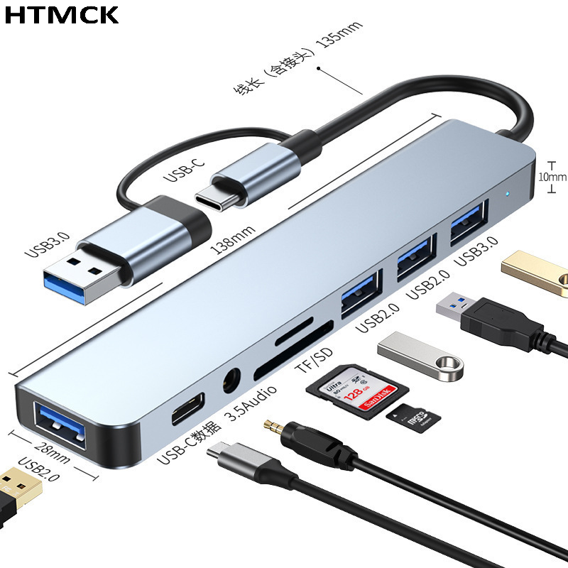 8-in-2 USB Type-C Multiport Do - Sd Card Module ulasan dan harga