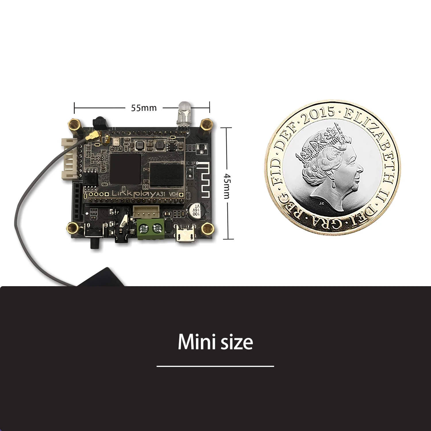 D10 WiFi and Bluetooth 5.0 Aud - Microphone Module ulasan dan harga