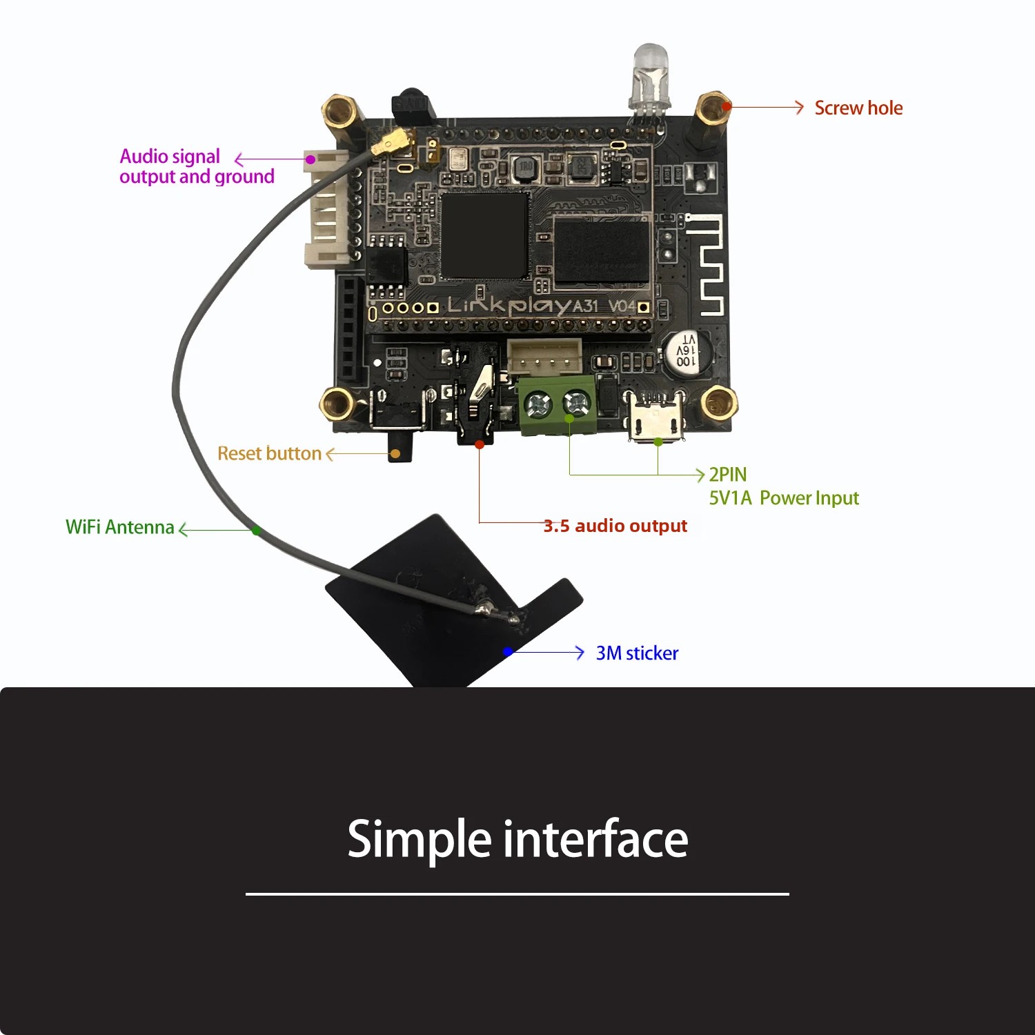 D10 WiFi and Bluetooth 5.0 Aud - Microphone Module ulasan dan harga