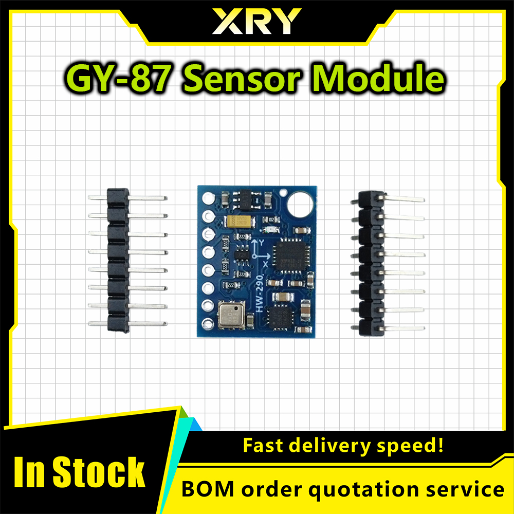 XRY GY-87 10DOF IMU Sensor Mod - Mpu6050 ulasan dan harga