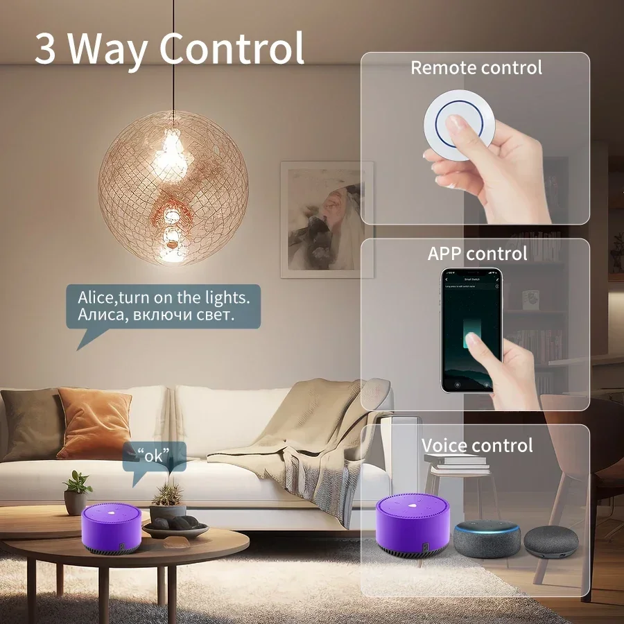 Tuya Wifi Smart Switch RF 433M - Joystick Module ulasan dan harga