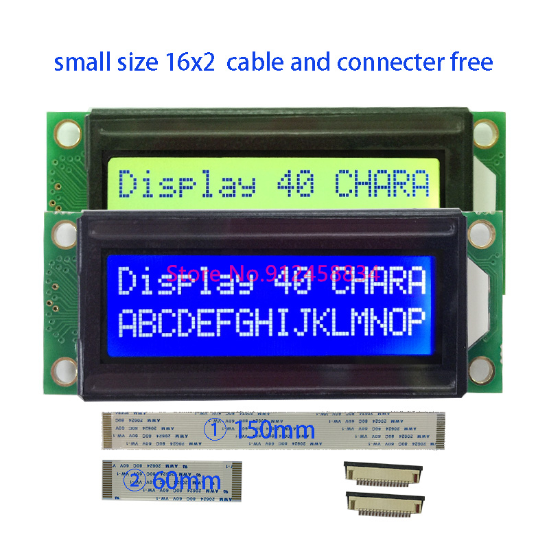 Mini Small Size 1602 LCD Displ - Lcd 1602 ulasan dan harga