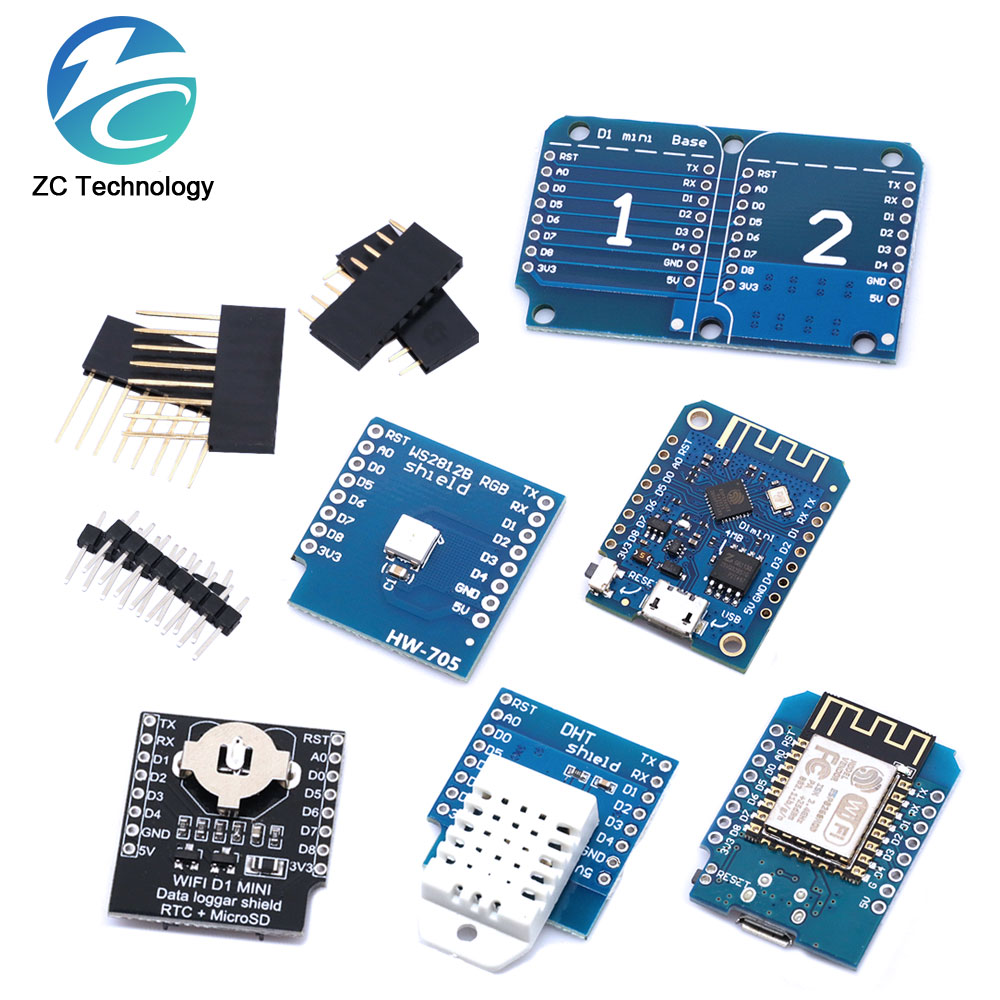 D1 Mini ESP8266 ESP-12F CH340G - Dht22 ulasan dan harga
