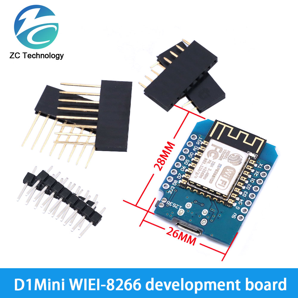 D1 Mini ESP8266 ESP-12F CH340G - Dht22 ulasan dan harga