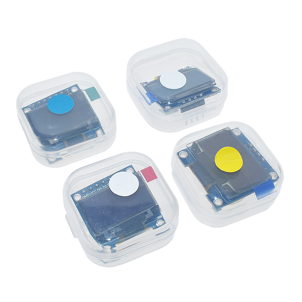 White Yellow Blue Color 4Pin 7 - Oled Display 0.96 ulasan dan harga