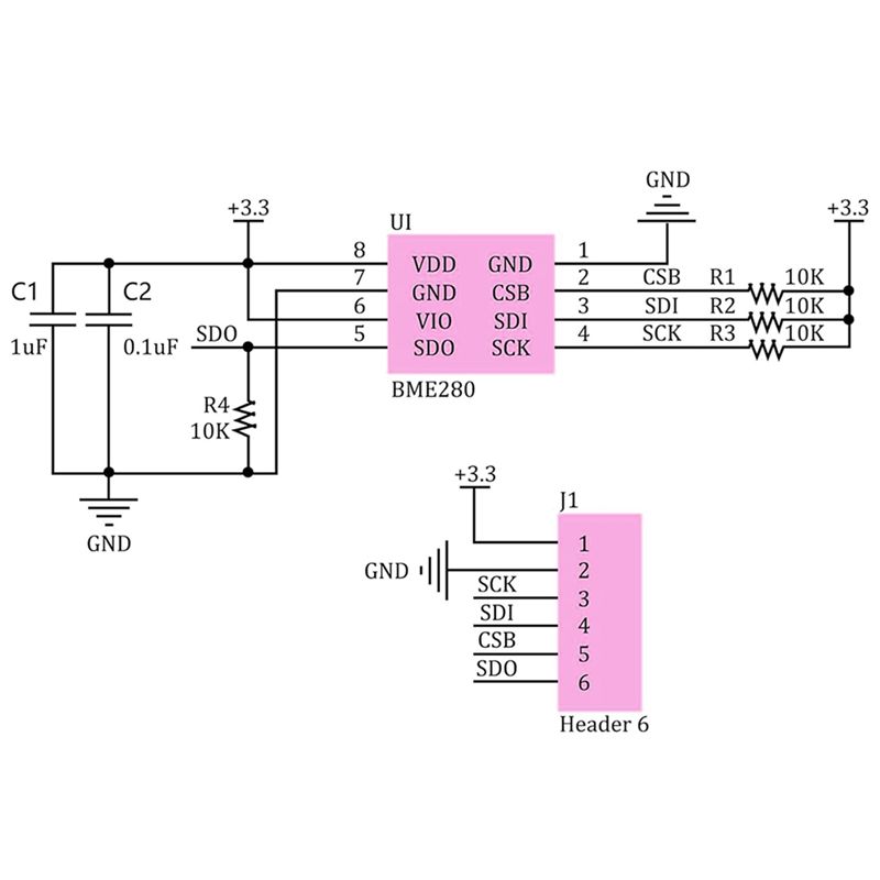 A93E-6PCS BME280 3.3V Sensor M - Bme280 ulasan dan harga