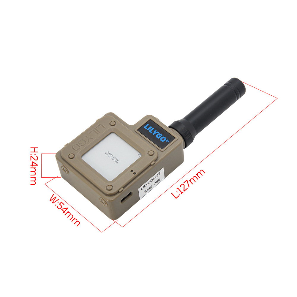 LILYGO TTGO T-Echo NRF52840 Lo - Bme280 ulasan dan harga