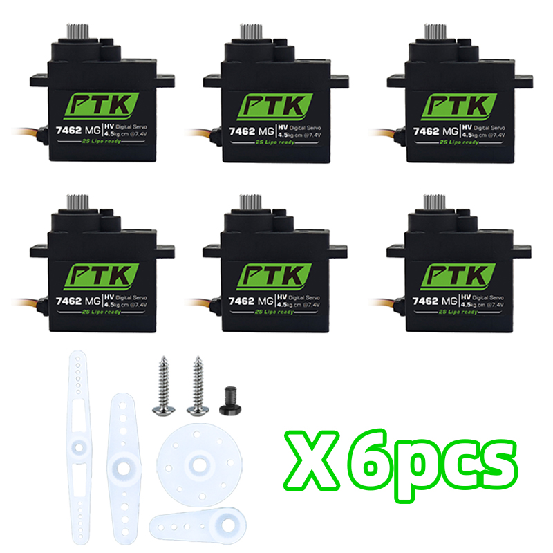 PTK 7462W MG Metal gear 9g mic - Servo Sg90 ulasan dan harga