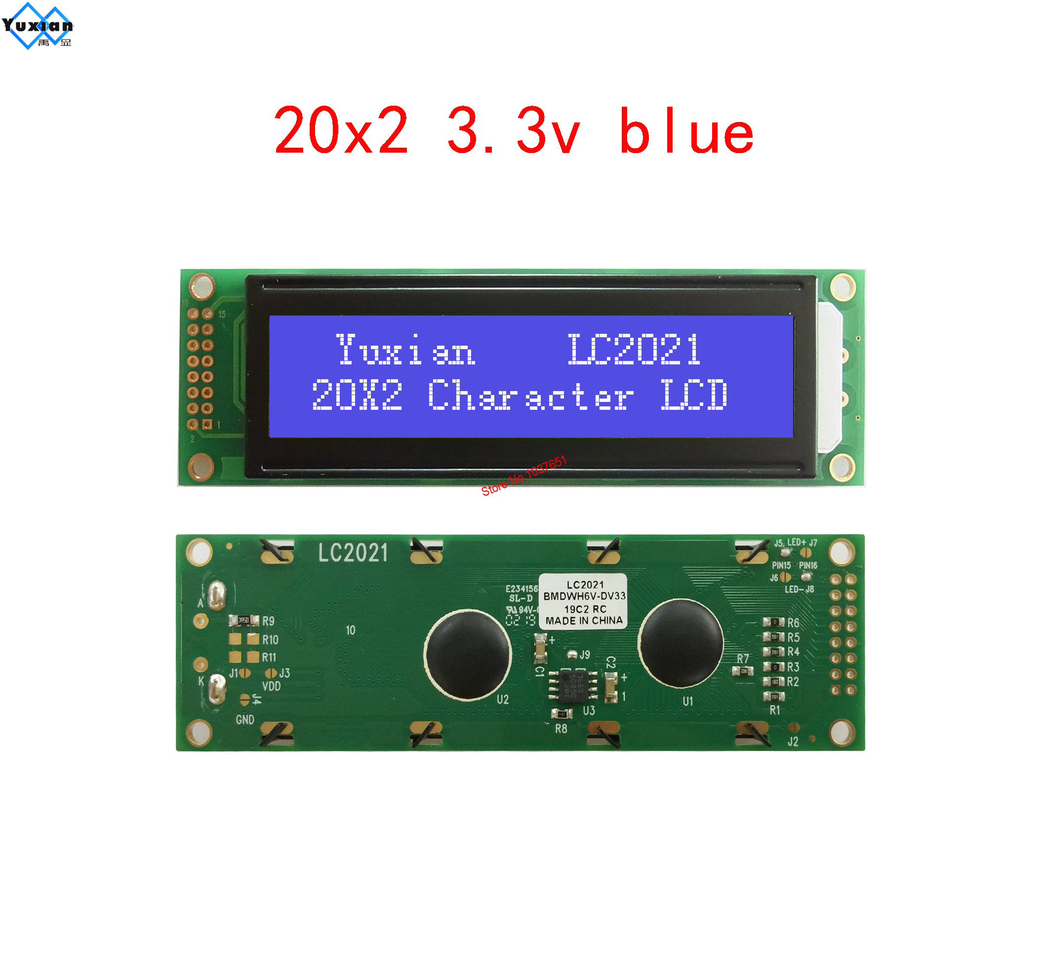 LCD Display Module 20X2 2002 L - Lcd 1602 ulasan dan harga