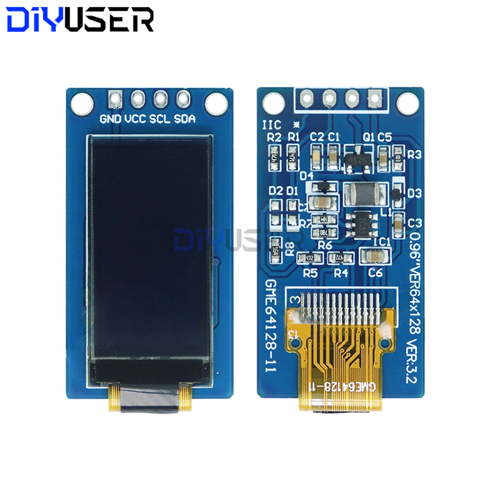 0.96 inch OLED Display 64x128  - Oled Display 0.96 ulasan dan harga