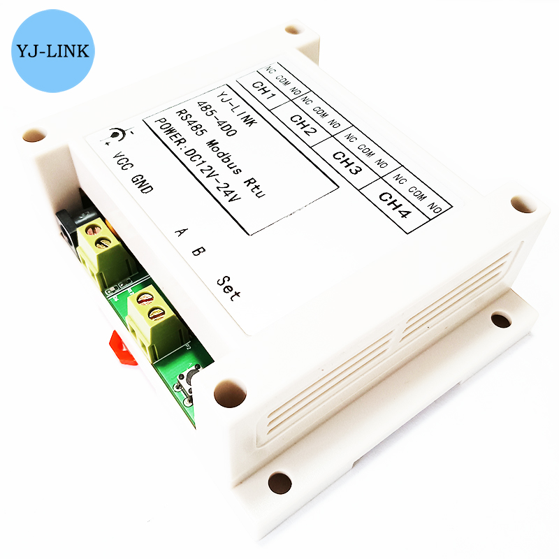 485-4DO RS485 4-channel Relay  - Relay Module 4 Channel ulasan dan harga