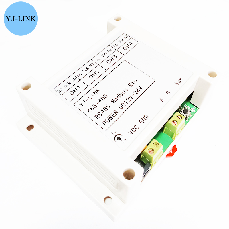 485-4DO RS485 4-channel Relay  - Relay Module 4 Channel ulasan dan harga