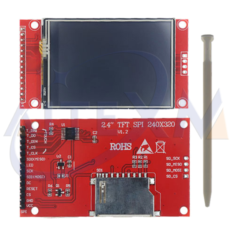 SPI Serial Display With Touch  - Ili9341 ulasan dan harga