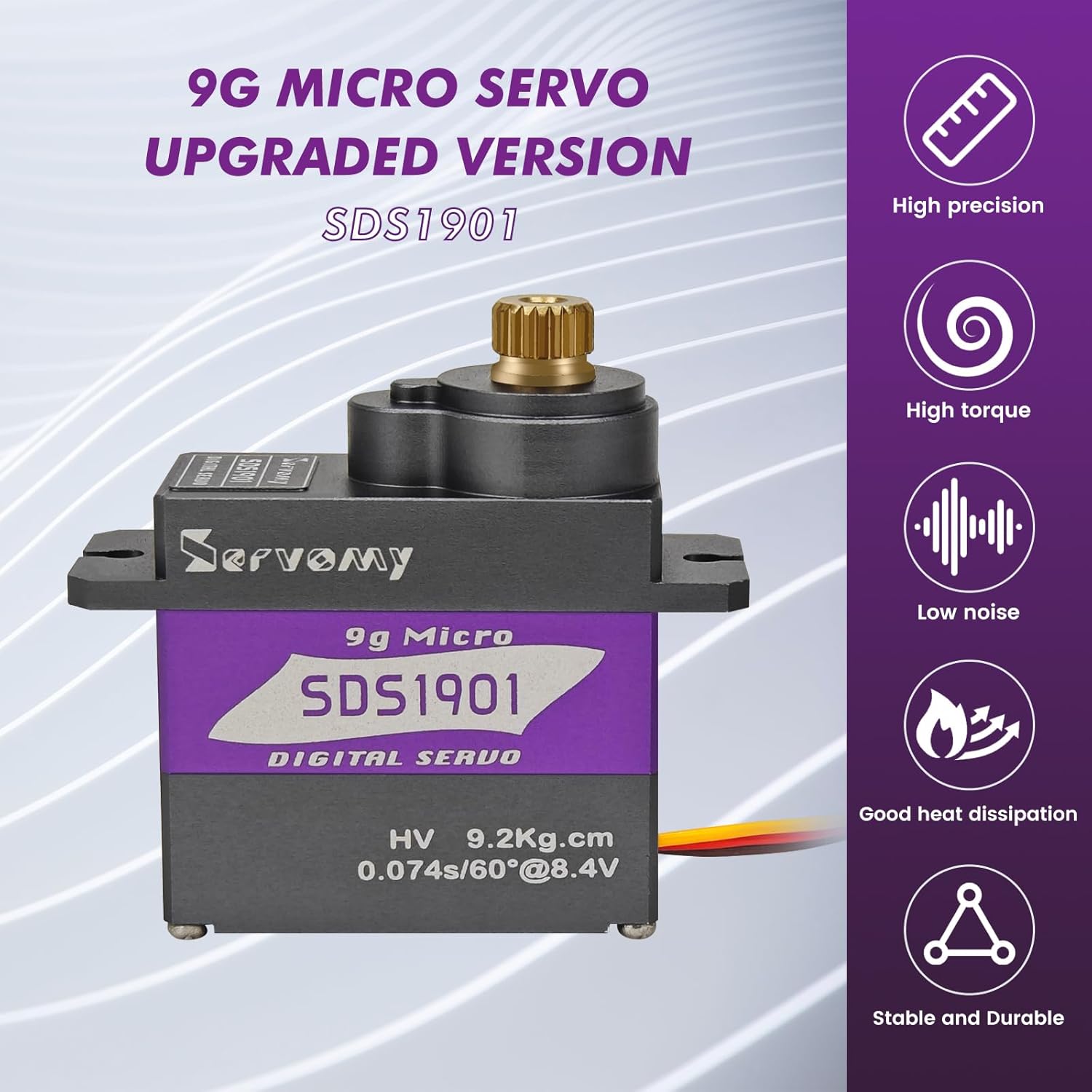 SERVOMY-SDS1901 Digital 9G Mic - Servo Sg90 ulasan dan harga