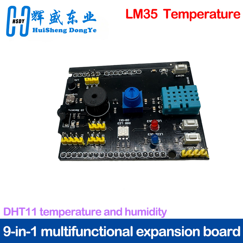 9 in 1 sensor board Multifunct - Dht11 ulasan dan harga