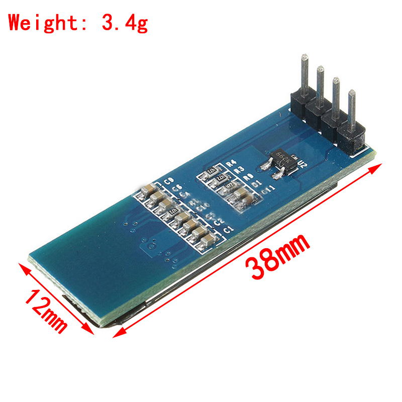 0.91 inch OLED display module  - Ssd1306 ulasan dan harga