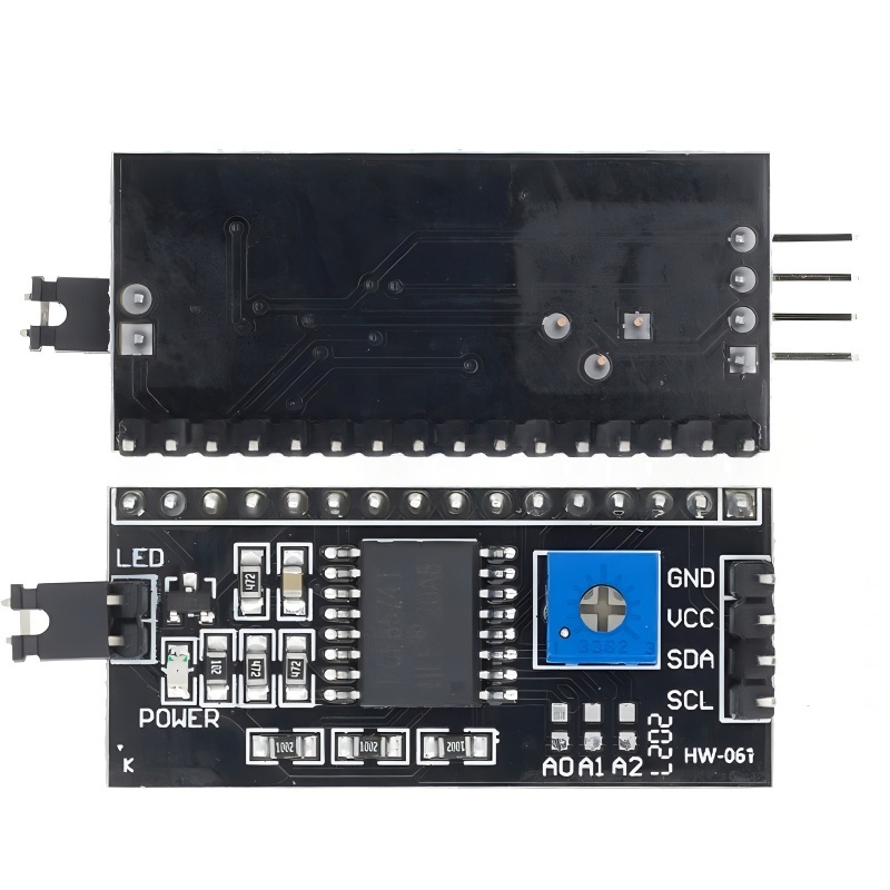 LCD 1602 2004 Module Blue Gree - Lcd 1602 ulasan dan harga
