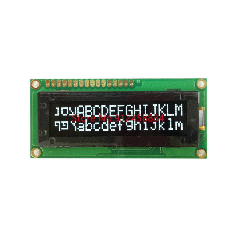 1602 16X2 OLED SPI I2C 3.3v or - Lcd 1602 ulasan dan harga