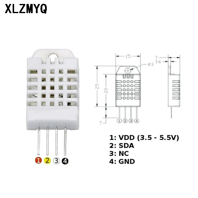 5pcs DHT22 Digital Temperature - Dht22 ulasan dan harga