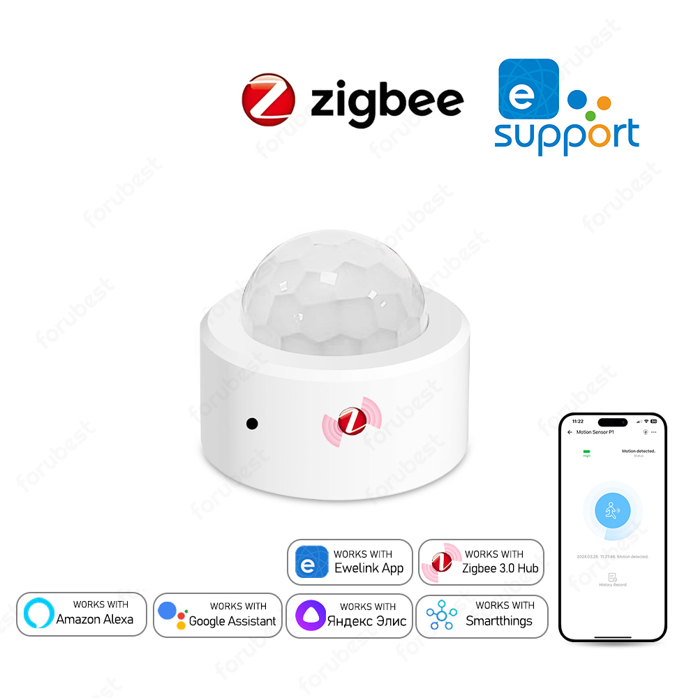 Zigbee 3.0 Human Motion Sensor - Pir Motion Sensor ulasan dan harga