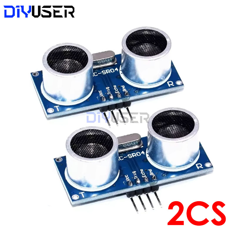 DIYUSER 2pcs Ultrasonic Module - Ultrasonic Sensor Hc-Sr04 ulasan dan harga