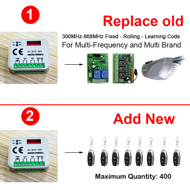 1-20pcs New Universal RX MULTI - Relay Module 1 Channel ulasan dan harga
