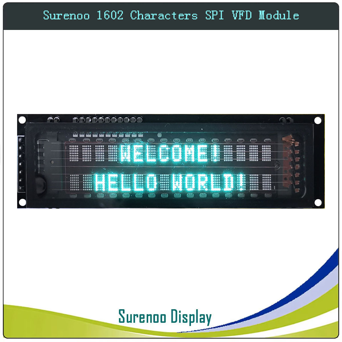 Surenoo 7P Serial SPI 1602 162 - Lcd 1602 ulasan dan harga