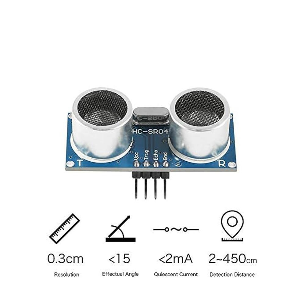 XZG Ultrasonic sensor HC-SR04  - Ultrasonic Sensor Hc-Sr04 ulasan dan harga