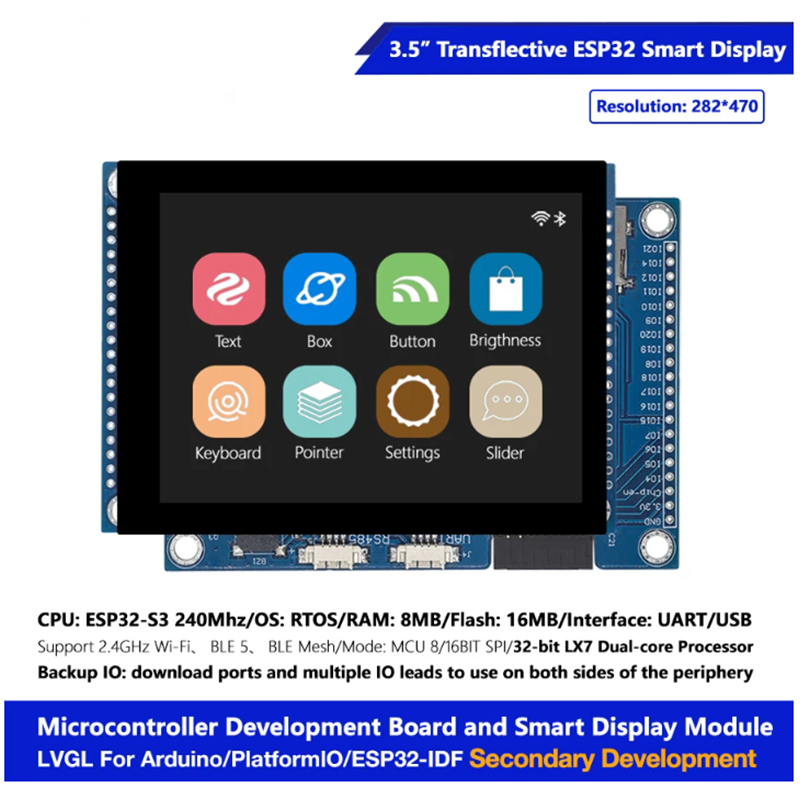 3.5 Inch Transflective TFT LCD - Ssd1306 ulasan dan harga