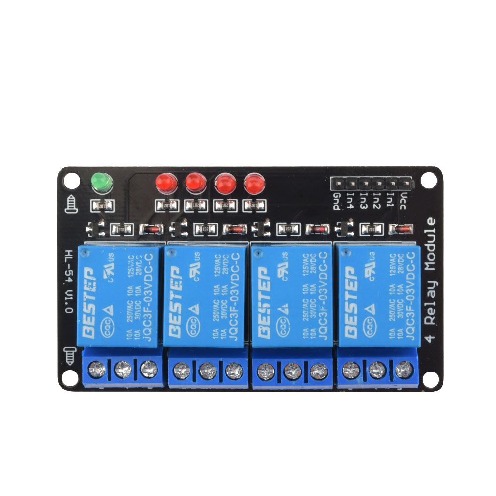 Low Level Triggered Luminous R - Relay Module 4 Channel ulasan dan harga