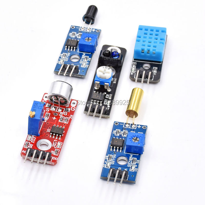 16 Kinds of Sensor Module Kit  - Ultrasonic Sensor Hc-Sr04 ulasan dan harga